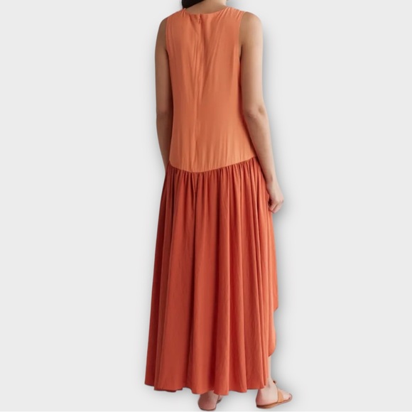 Hutch Anthropologie Women’s Lix Dress XS Colorblock Feminine High Low Hem NWT - Picture 2 of 10